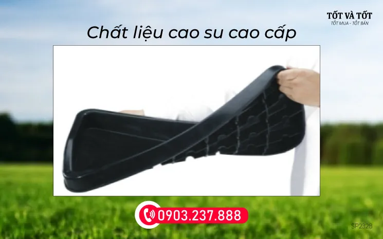 Khay cao su đựng bóng golf bền đẹp.